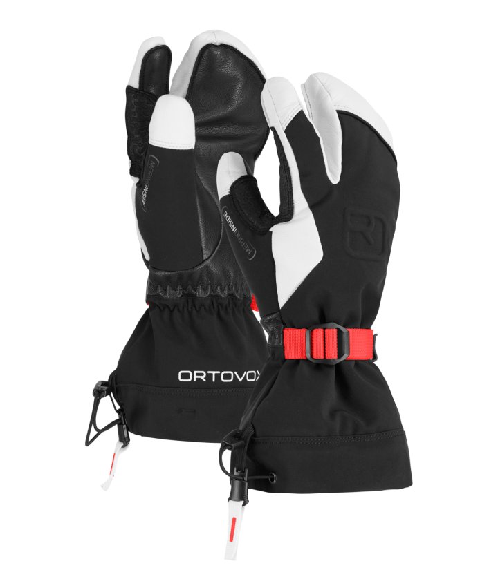 Farbe: black raven (2025) - Merino Freeride 3 Finger Glove W