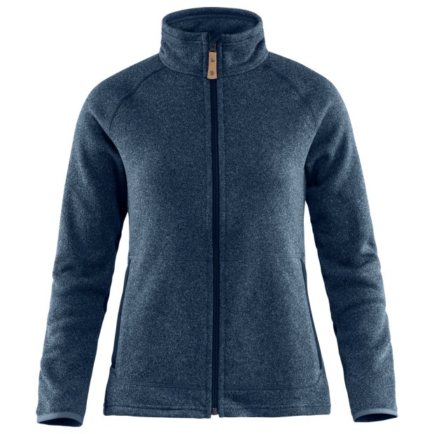 Farbe: 560 navy - Övik Fleece Zip Sweater W