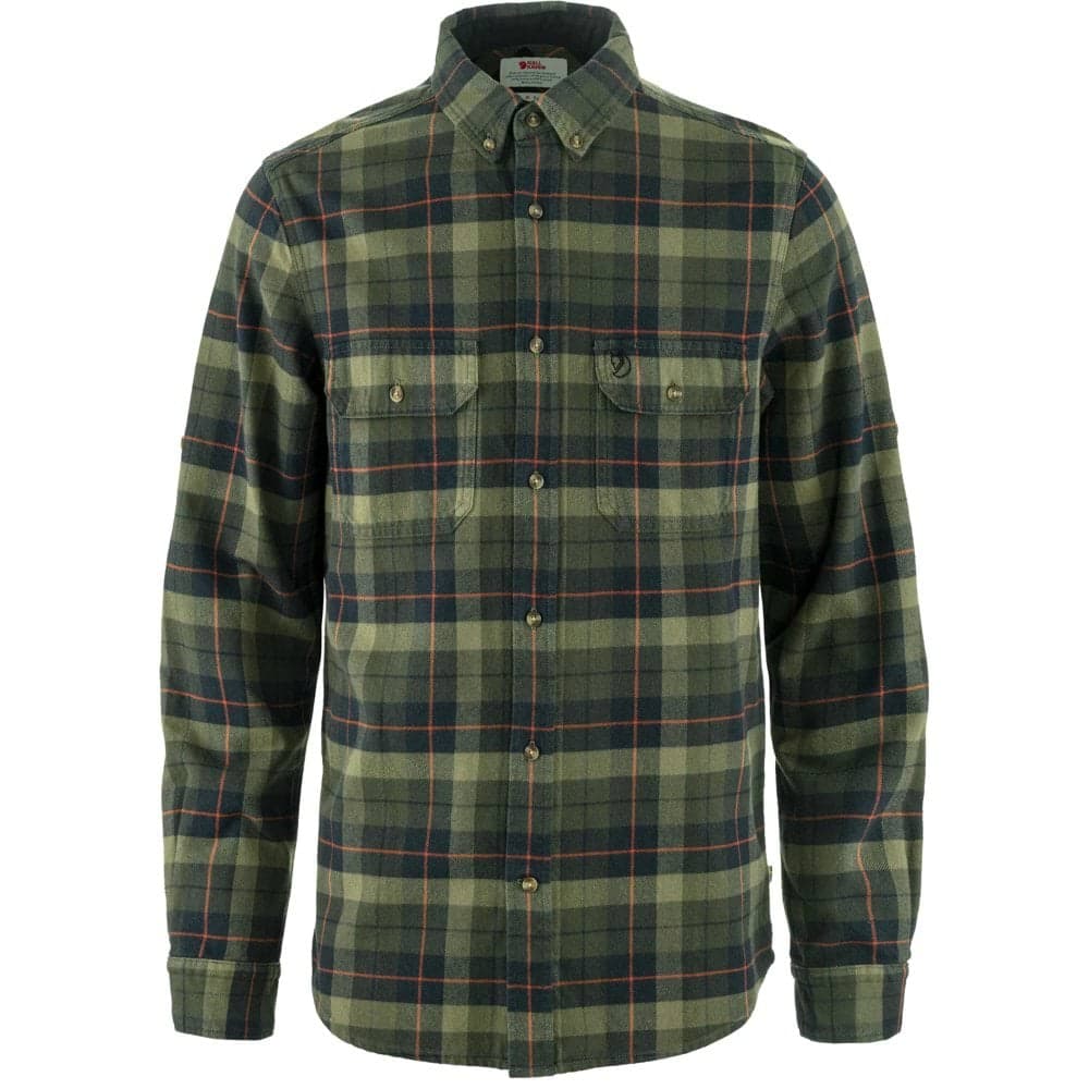Singi_Heavy_Flannel_Shirt_M_81373-550-662_A_MAIN(1).jpg Farbe: 550 - 662 / Black - Deep Forest - Singi Heavy Flannel Shirt M