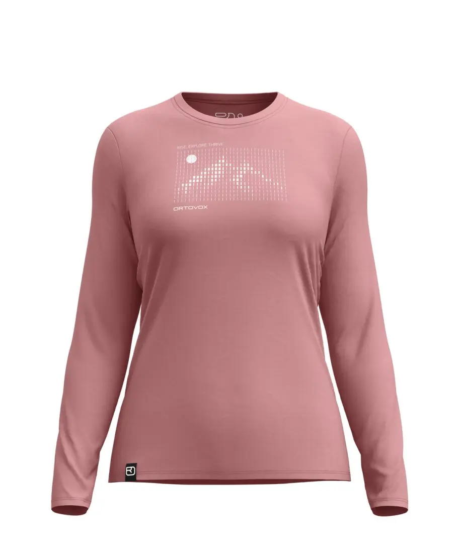 Farbe: Dusk Rose - 185 Merino Sunrise LS W