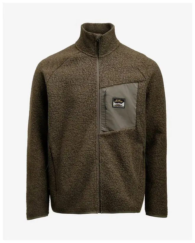 Farbe: Forest Green - Flok Wool Ms Pile