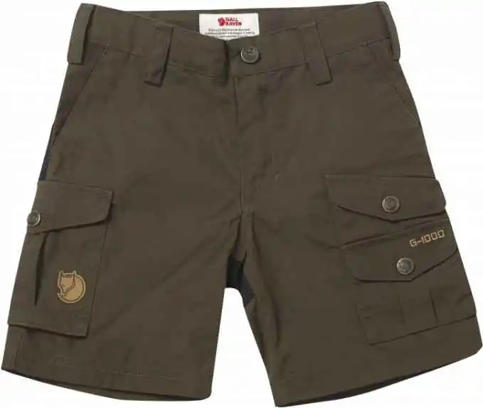 Kids_Vidda_Shorts_82469-633-550_copy1.jpg Farbe: 633 - Dark Olive/Black - Kids Vidda Shorts