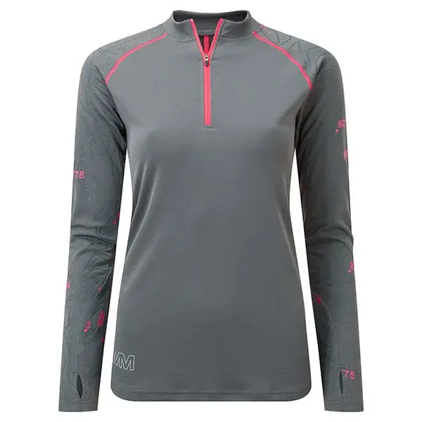 Flow Tee Zip L/S W Flow Tee Zip L/S W