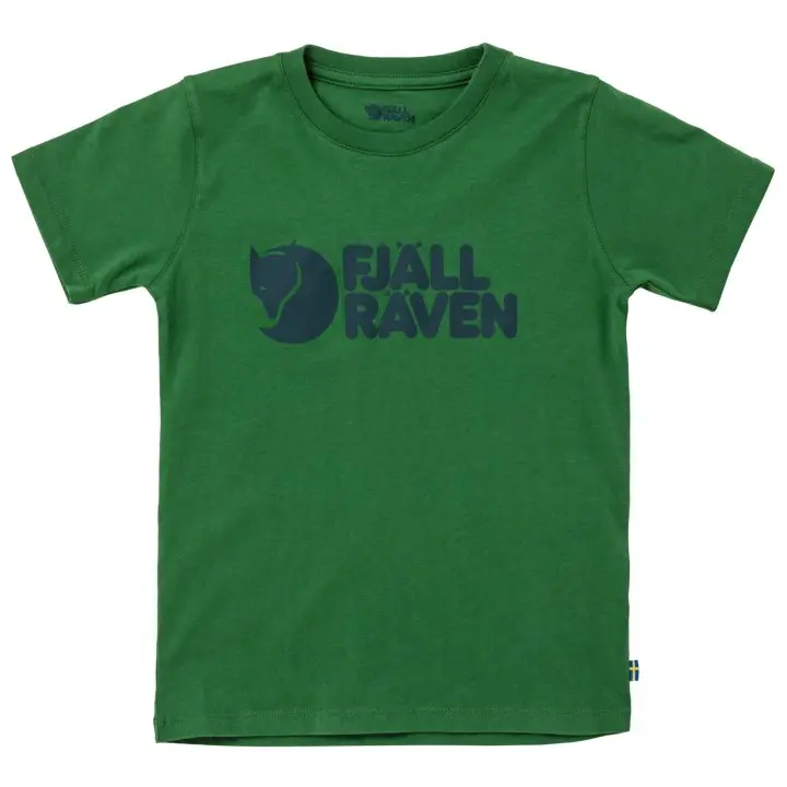 Kids_Fjallraven_Logo_T-shirt_80538-678_A_MAIN_FJR.jpg Farbe: Palm Green - Kids Fjällräven Logo T-Shirt
