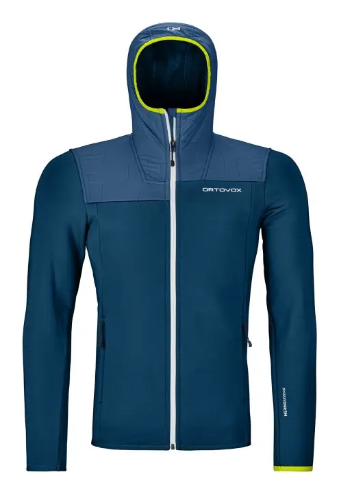 86967-55901-FLEECE_PLUS_HOODY_M_petrol_blue-B-01.jpg Farbe: petrol blue - Fleece Plus Hoody M