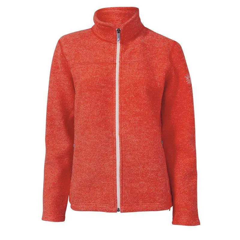 1100568118_Beata_Full_Zip_Mandarin_Red.jpg Farbe: 118 - Mandarin Red - Beata Full Zip