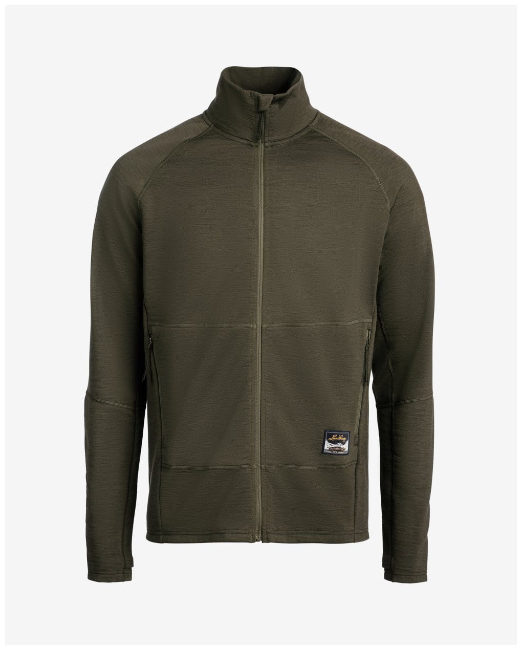 Tived Merino Full Zip M Farbe: Forest Green - Tived Merino Full Zip M