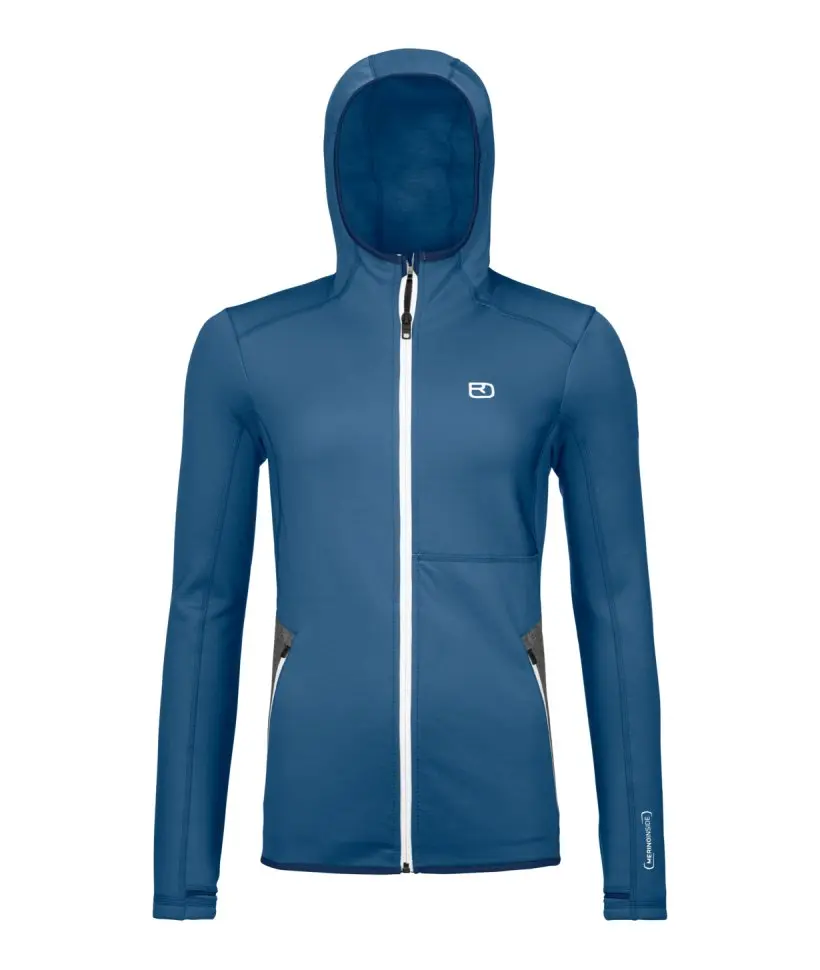 Farbe: Sea Surface - Fleece Hoody W