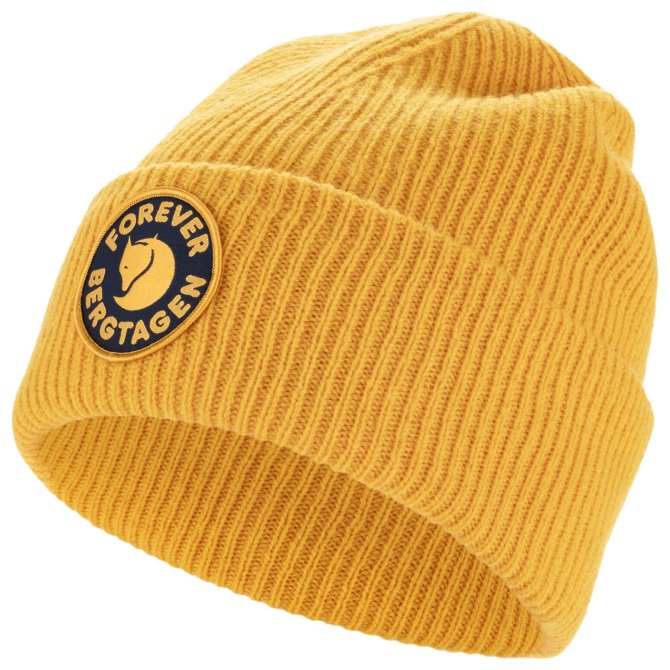 Farbe: 161 - Mustard Yellow - Bergtagen Forever Wool Beanie