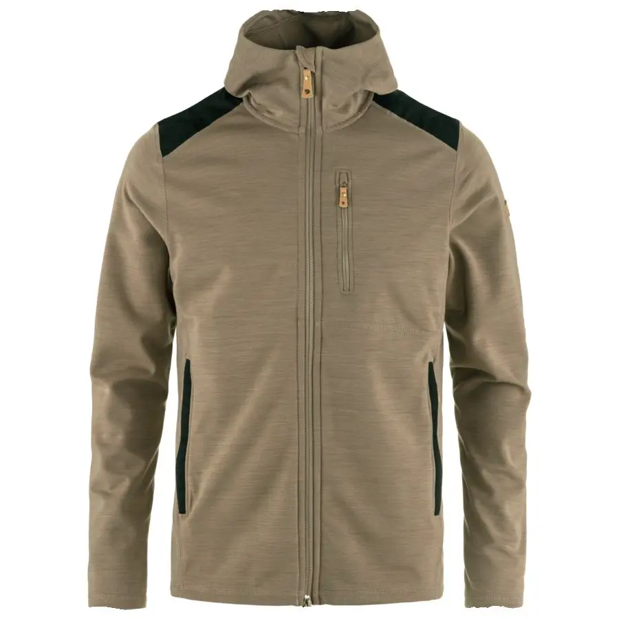 Keb Fleece Hoodie M Farbe: 244 Suede Brown - Keb Fleece Hoodie M