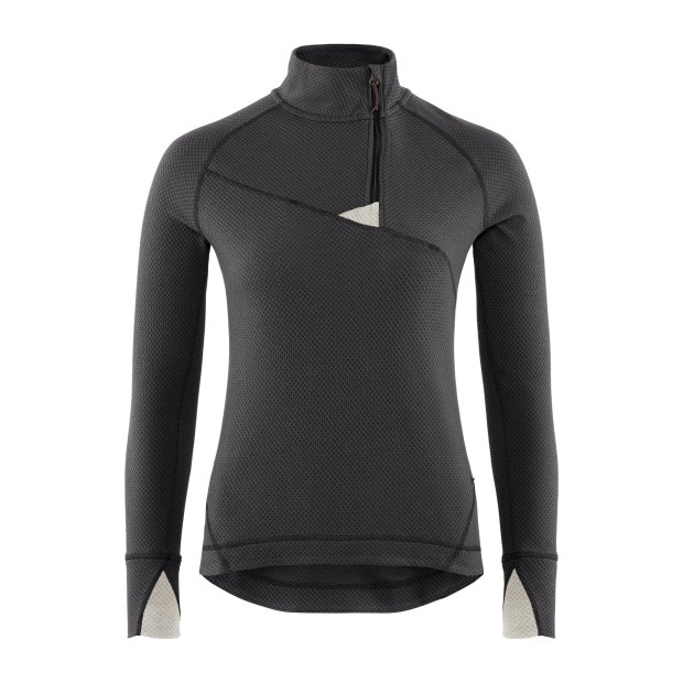 Farbe: Raven/White Clay - Huge Half Zip Sweater W´s