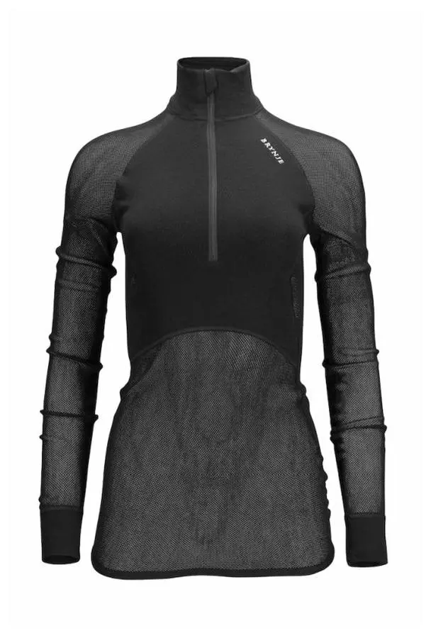 Wool Thermo Light Zip-polo 3/4 W´s Wool Thermo Light Zip-polo 3/4 W´s