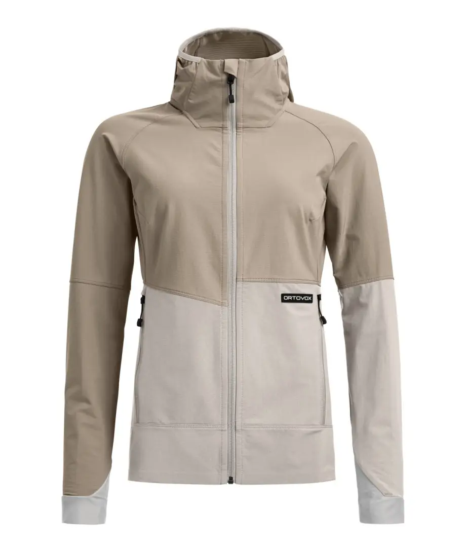 Farbe: Dark Linen - Venet Softshell Hooded Jkt W