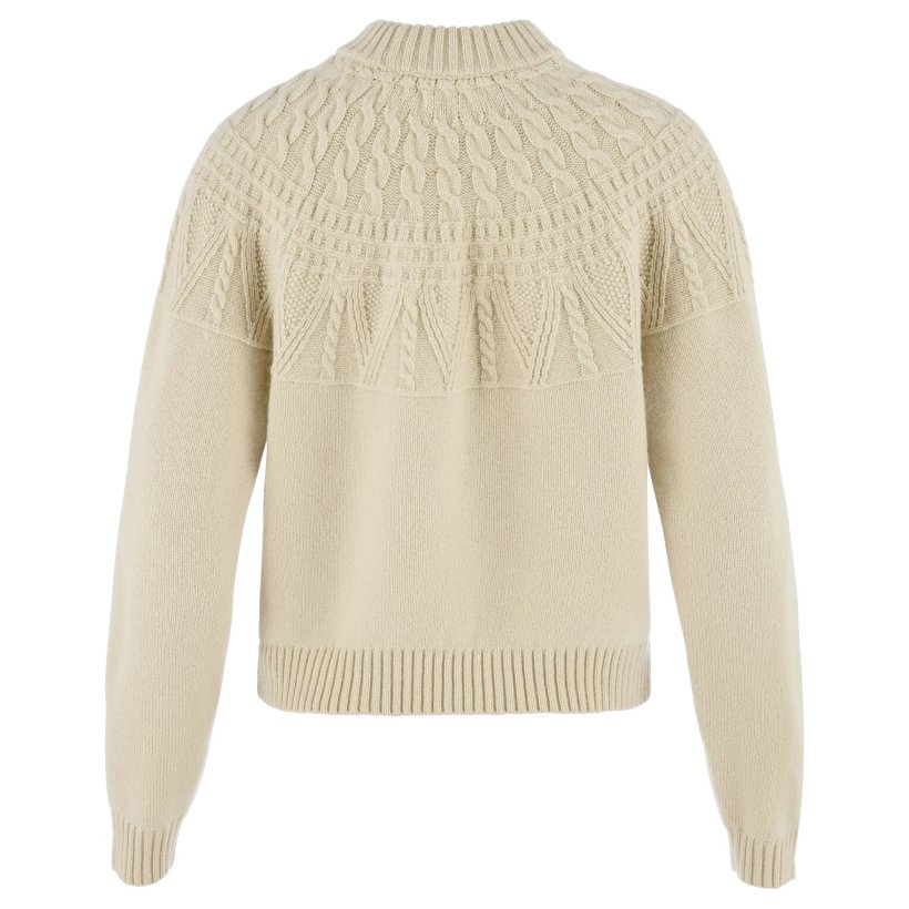 Övik Solid Jacquard Knit W