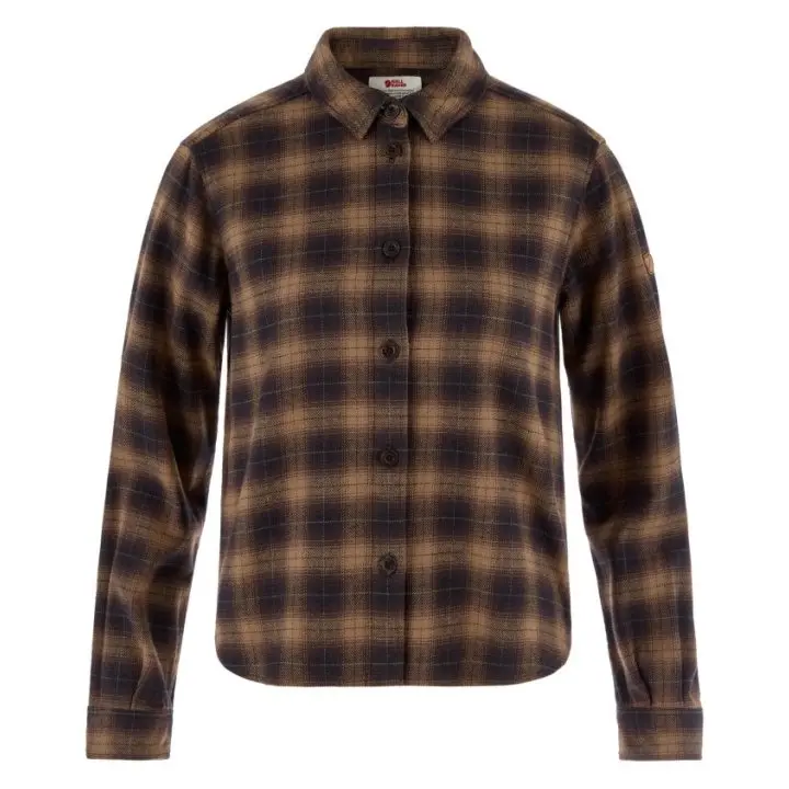 Övik Boxy Flannel Shirt W