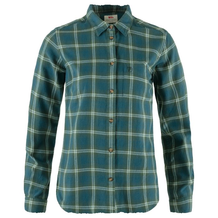 Farbe: 662-614 - Deep Forest/Patina Green - Övik Flannel Shirt W