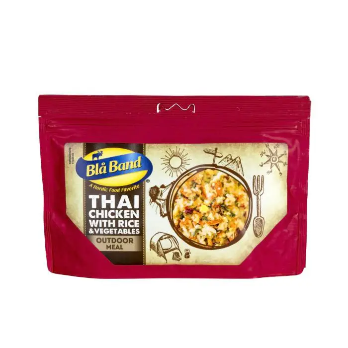 Thai Hühnchen mit Reis und Gemüse Thai Hühnchen mit Reis und Gemüse