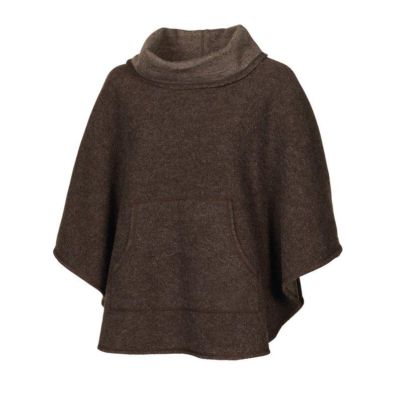1100555136_NLS_Humla_136_1.jpg Farbe: Chocolate - NLS Humla Poncho