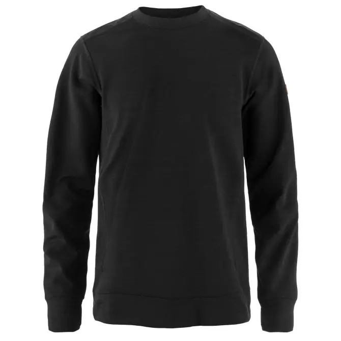 Farbe: 550 Black - Keb Fleece Crew Neck M