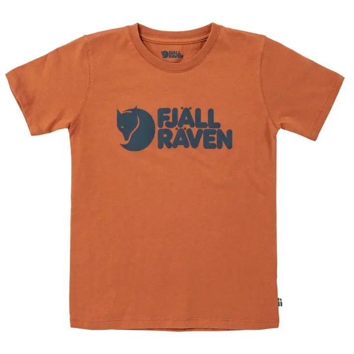 Kids_Fjallraven_Logo_T-shirt_80538-243_A_MAIN_FJR.jpg Farbe: Terracotta Brown - Kids Fjällräven Logo T-Shirt