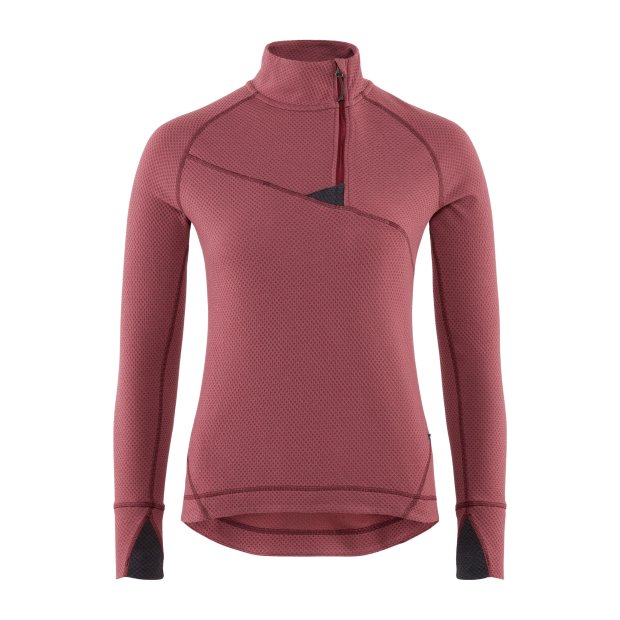 Farbe: Madder Red - Huge Half Zip Sweater W´s