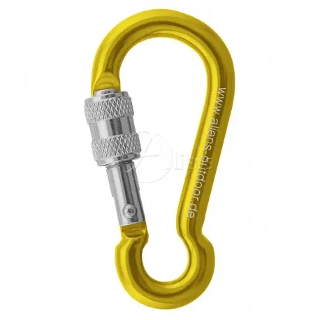 zubehorkarabiner-mini-screw 4.jpg Farbe: Gelb - Zubehörkarabiner 6 Mini Screw