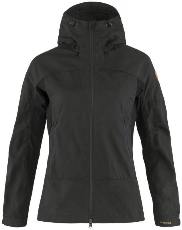 Farbe: 030 - 550 Dark Grey / Black - Abisko Lite Trekking Jacket W