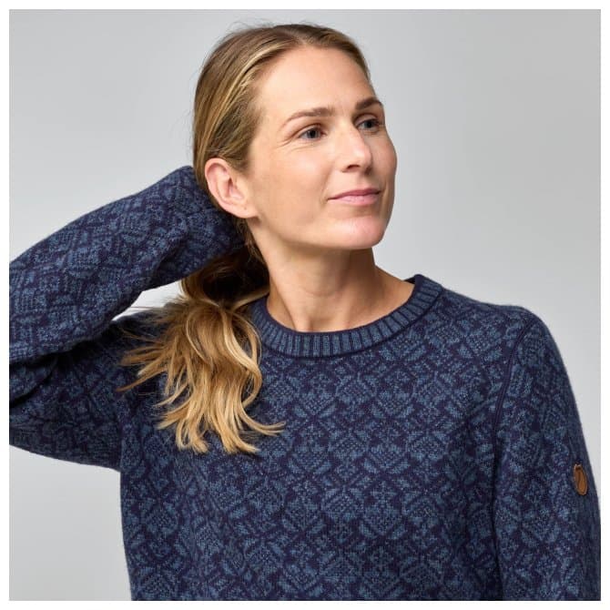 Snow Round Neck Sweater W