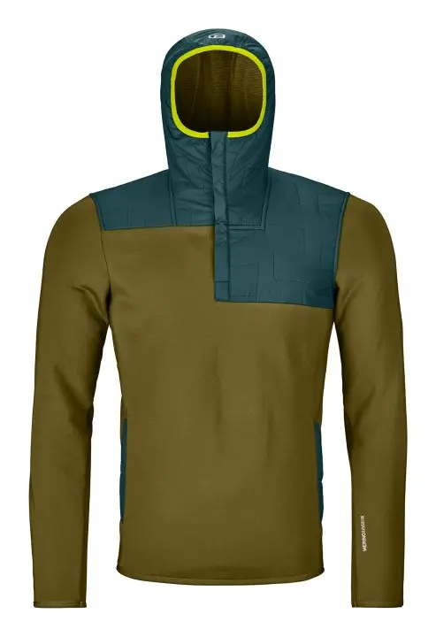 Farbe: green moss - Fleece Plus Anorak M