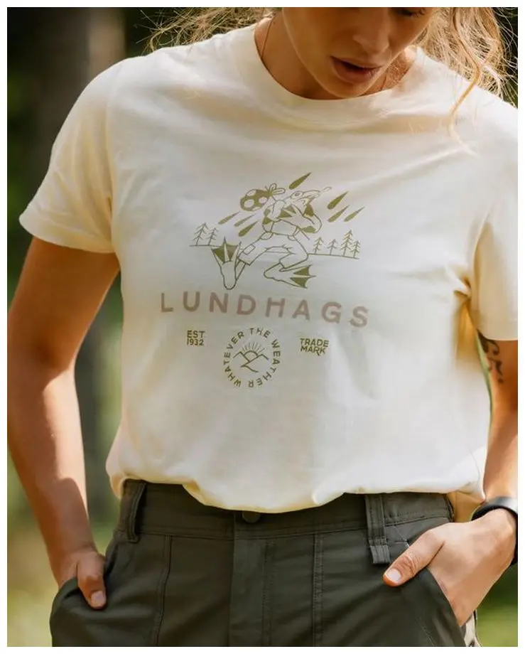 Järpen Printed T-Shirt W Järpen Printed T-Shirt W