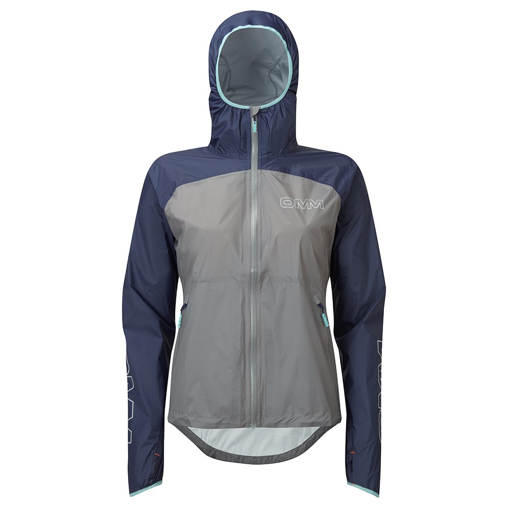 OC162_Wisp+_Jacket_W_GreyNavy_Front_Hood_up.jpg Wisp+ Jacket (W)