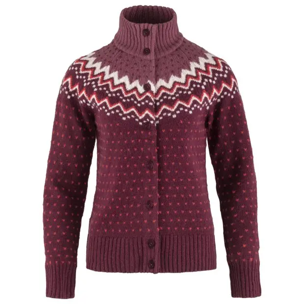 Farbe: 356 - Dark Garnet - Övik Knit Cardigan W