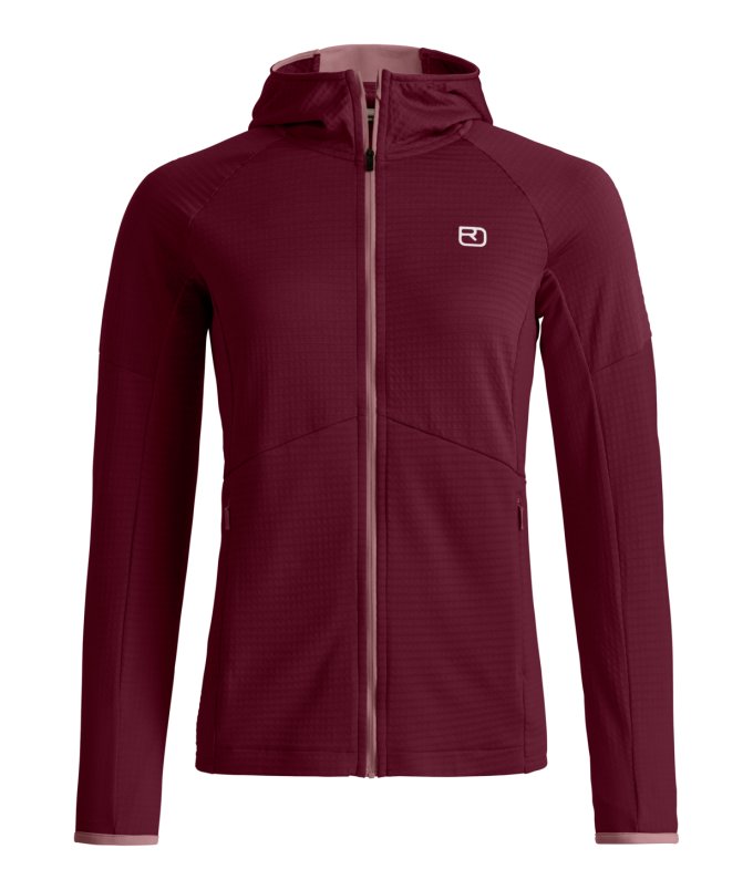 Fleece Light Grid Hoody W