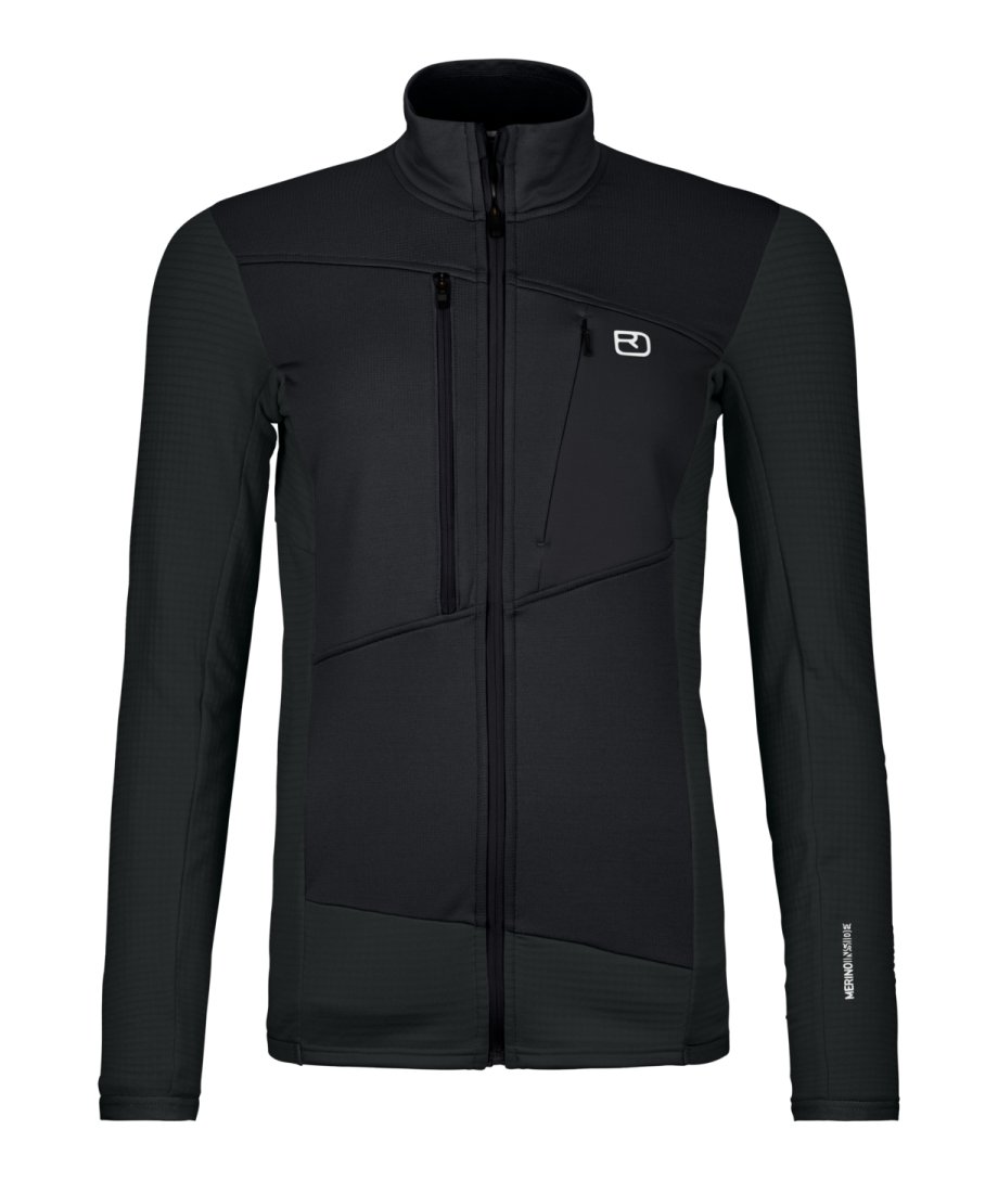 400024-87205-90201-FLEECE_GRID_JACKET_W_black_raven-B-01.jpg Farbe: black raven - Fleece Grid Jacket W