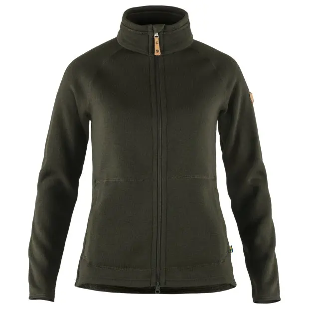 Farbe: 662 Deep Forest - Övik Fleece Zip Sweater W Farbe: 662 Deep Forest - Övik Fleece Zip Sweater W