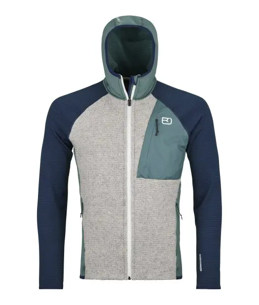 87250-88201-FLEECE_GP_CLASSIC_KNIT_HOODY_M_arctic_grey-B-01.jpg Fleece GP Classic Knit Hoody M