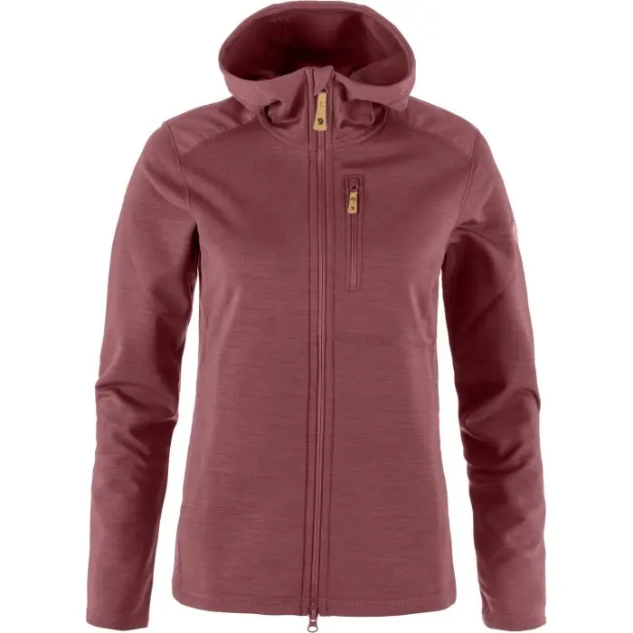 Keb_Fleece_Hoodie_W_86990-410_A_MAIN_FJR.jpg Farbe: 410 - Mesa Purple - Keb Fleece Hoodie W