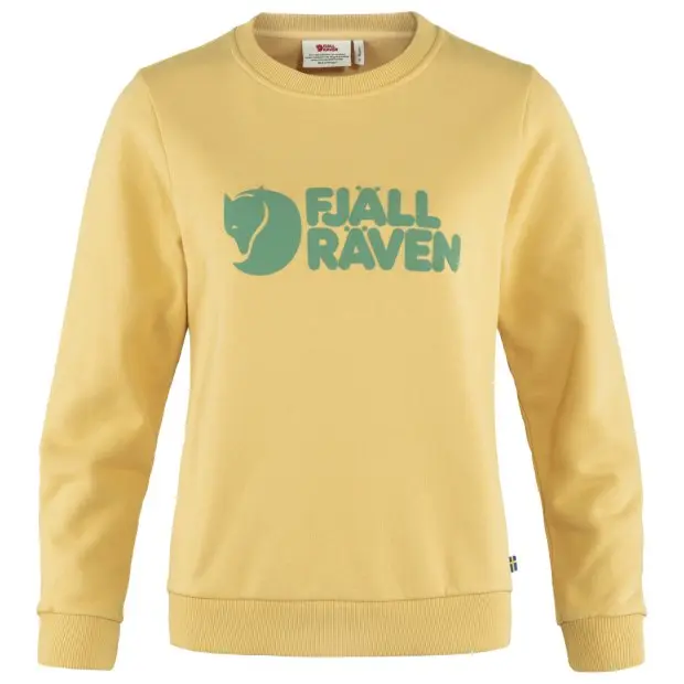 Fjallraven_Logo_Sweater_W_84143-133_A_MAIN_FJR.jpg Farbe: 133 - Mais Brown - Fjällräven Logo Sweater W