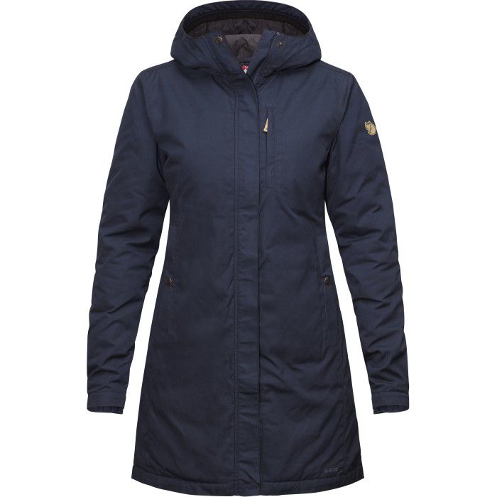 Farbe: 555 - Dark Navy - Kiruna Padded Parka W Farbe: 555 - Dark Navy - Kiruna Padded Parka W