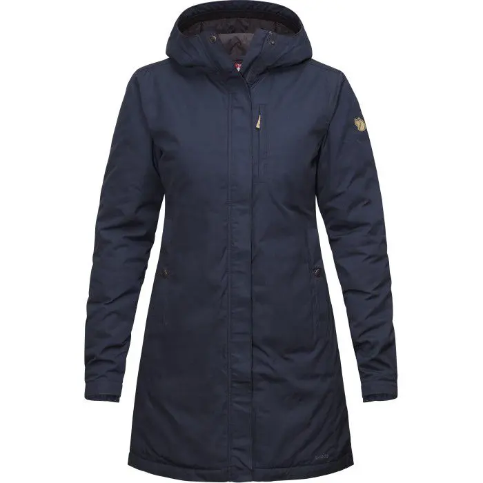 Farbe: 555 - Dark Navy - Kiruna Padded Parka W Farbe: 555 - Dark Navy - Kiruna Padded Parka W