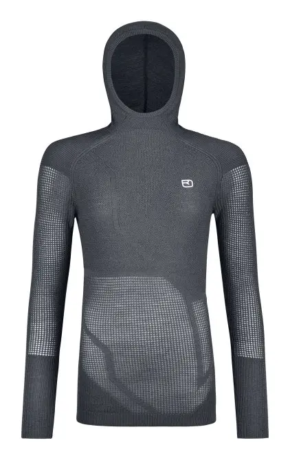 83910-88901-MERINO_THERMOVENT_HOODY_W_dark_grey_blend-B-01.jpg Farbe: dark grey blend - Merino Thermovent Hoody W