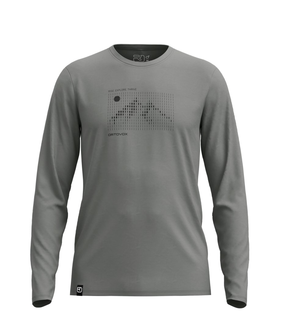 Farbe: Dark Sage - 185 Merino Sunrise LS M