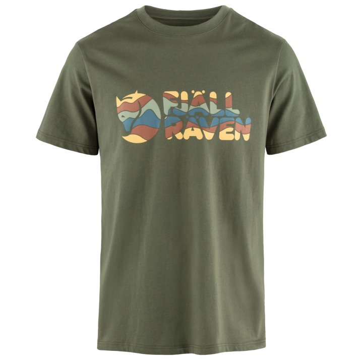 Farbe: Laurel Green - Multicolor Logo T-Shirt M