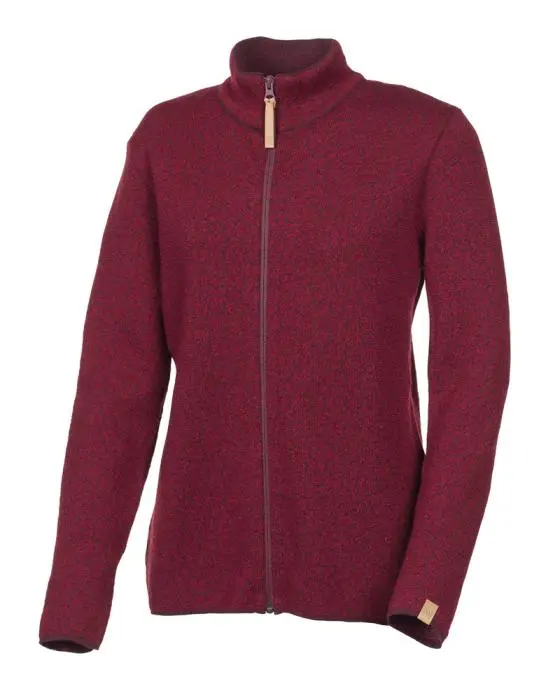 Fiona Full Zip Farbe: Deep Red - Fiona Full Zip