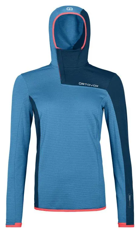 Fleece Light Grid ZN Hoody W Fleece Light Grid ZN Hoody W