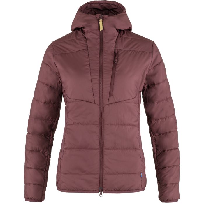 Farbe: 357 - Port - Keb Padded Hoodie W