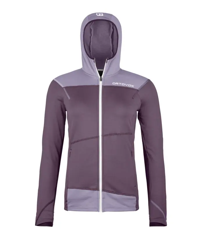 Farbe: wild berry - Fleece Light Hoody W Farbe: wild berry - Fleece Light Hoody W