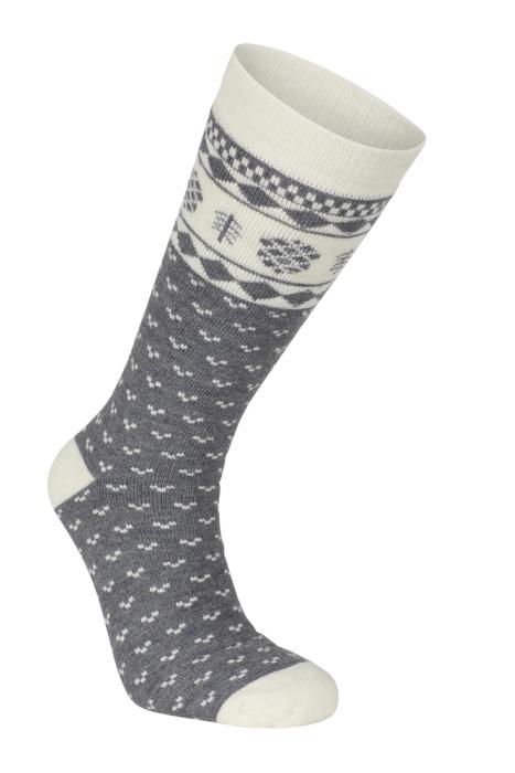 Farbe: grey - Wool sock Folklore