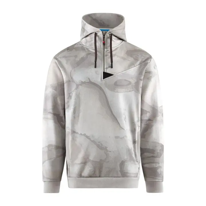 Farbe: Bark Dove Grey - Alfsol Half Zip Hoodie M´s