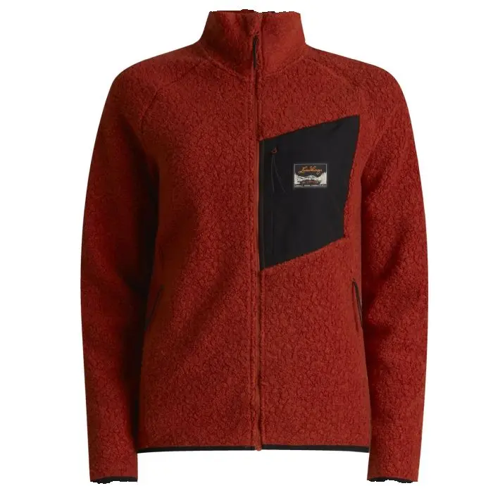 Farbe: Mellow Red - Flok Wool Ws Pile